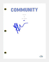 Alison Brie Signed Autograph COMMUNITY Pilot Episode Script Screenplay ACOA COA