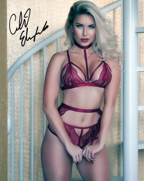 Colleen Elizabeth  Signed Autographed 8x10 Photo Hot Sexy Fitness Model COA