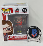 Mayim Bialik Signed Amy Farrah Fowler Funko Pop The Big Bang Theory Beckett COA
