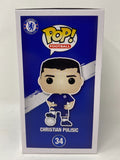 Christian Pulisic Signed Funko Pop Chelsea Football Club Autograph Beckett COA