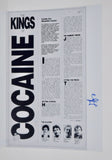 Boston George Jung Signed 11x14 Rare Newspaper Photo Blow Smuggler Beckett COA