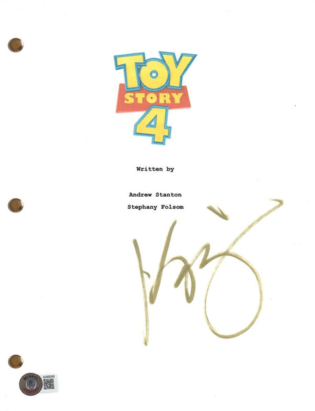 Keegan Michael Key Signed Autograph Toy Story 4 Full Movie Script Beckett COA