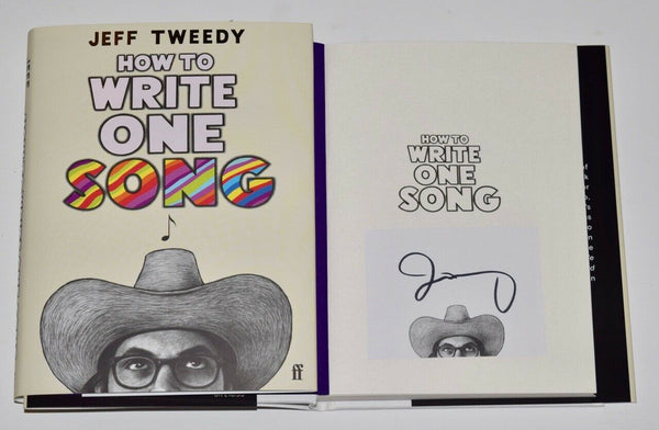 Jeff Tweedy Signed Autograph How To Write One Song HC Book 1st Edition Wilco COA