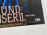 Clive Barker Signed Hellbound Hellraiser II 11x17 Movie Poster Photo Beckett COA