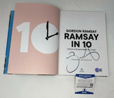 Gordon Ramsay Signed Autographed Ramsay In 10 Hardcover Book Chef Beckett COA