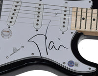 Steve Vai Signed Autographed Electric Guitar Rock Guitarist Beckett BAS COA