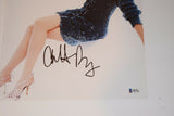 Annette Bening Signed Autographed 11x14 Photo Bugsy Actress Beckett BAS COA
