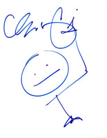 George Lopez Signed Autographed Hand Drawn Sketch COA VD