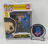 Post Malone Signed Autographed Funko Pop Rocks Figure #253 Beckett COA