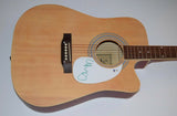 Chris Martin Signed Autograph Full Size Acoustic Guitar COLDPLAY Beckett BAS COA