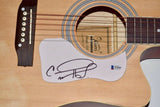 Carrie Underwood Signed Autographed Full Size Acoustic Guitar Beckett BAS COA