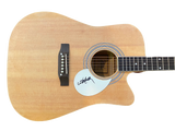 Willie Nelson Signed Autograph Full Size Acoustic Guitar Country Outlaw ACOA COA