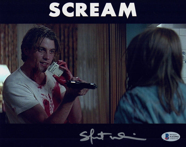 Skeet Ulrich Signed Autograph 8x10 Photo Scream Ghostface Billy Loomis BAS COA