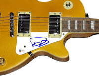 Dave Grohl Signed Autographed Gold LP Style Electric Guitar Beckett BAS COA