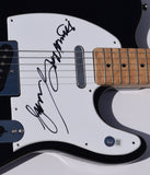 Lynn Goldsmith Signed Electric Guitar Rock Music Photographer Autograph BAS COA