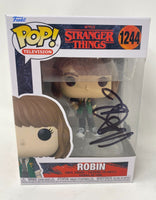 Maya Hawke Signed  Stranger Things Robin Funko Pop 1244 Autograph Beckett COA