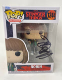 Maya Hawke Signed  Stranger Things Robin Funko Pop 1244 Autograph Beckett COA