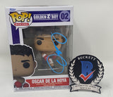 Oscar De La Hoya Signed Autographed Funko Pop #02 Boxing Golden Boy Beckett COA