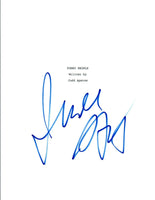 Judd Apatow Signed Autographed FUNNY PEOPLE Movie Script COA VD