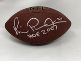 Michael Irvin Dallas Cowboys Signed Autographed Football HOF 2007 Beckett COA