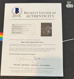 Roger Waters Signed Pink Floyd Dark Side Of The Moon Vinyl Album Autograph BAS