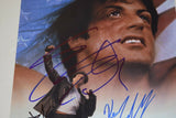 ROCKY V Cast Signed Autographed 11x17 Poster Sylvester Stallone Shire Young COA