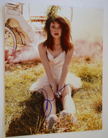 Emma Stone Signed Autographed 11X14 Photo La La Land Hot Sexy COA VD