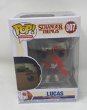 Caleb McLaughlin Signed Autographed Funko Pop Lucas Stranger Things Beckett COA