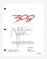 Zack Snyder Signed Autographed 300 Movie Script Screenplay ACOA COA