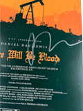 Paul Thomas Anderson Signed There Will Be Blood Movie Poster 12x18 Autograph BAS