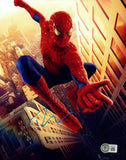 Tobey Maguire Signed Autograph Spider-Man 8x10 Photo Marvel Beckett COA LOA