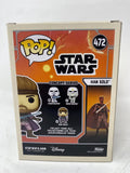 Alden Ehrenreich Signed Funko Pop Star Wars Han Solo 472 Autograph Beckett COA