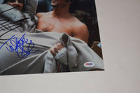 Sylvester Stallone & Talia Shire Signed Autograph 11x14 Photo ROCKY PSA/DNA COA