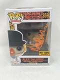 Malcolm McDowell Signed Alex DeLarge Funko Pop A Clockwork Orange Beckett COA
