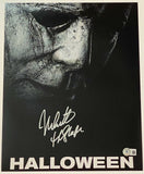 Nick Castle Signed Autographed 11x14 Photo Halloween Michael Myers Beckett COA