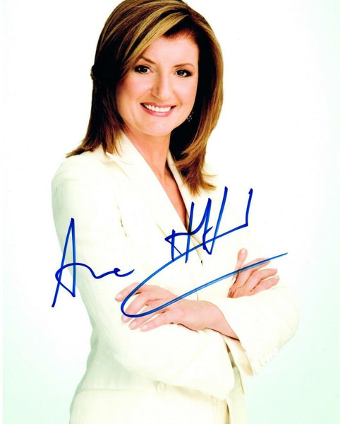 Arianna Huffington Signed Autographed 8x10 Photo The Huffington Post COA VD