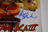 Ralph Macchio Signed Cobra Kai 11x17 Poster Photo The Karate Kid Beckett BAS COA