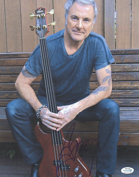 Garry Gary Beers INXS Signed Autographed 11x14 Photo Bass Guitarist ACOA COA
