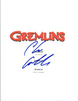 Chris Columbus Signed Autographed GREMLINS Movie Script COA VD