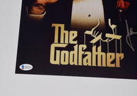 James Caan Signed Autograph 11x14 Photo The Godfather Sonny Corleone Beckett COA