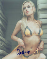 Audra Hanson Signed Autographed 8x10 Photo Sexy Model COA