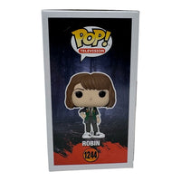 Maya Hawke Signed Funko Pop Stranger Things Robin #1244 Autograph Beckett COA