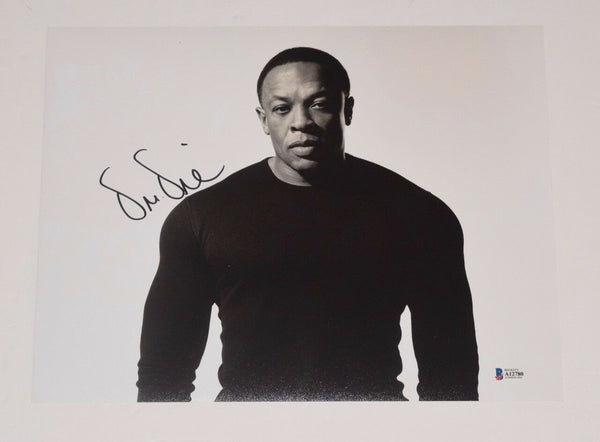 Dr. Dre Signed Autographed 11x14 Photo N.W.A The Chronic BAS Beckett COA