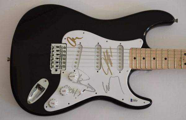 STONE SOUR Signed Autographed Electric Guitar Corey Taylor +4 BAS Beckett COA
