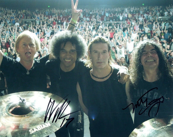 William Duvall & Mike Inez Signed Autographed 8x10 Photo ALICE IN CHAINS COA