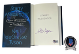 Neil deGrasse Tyson Signed Starry Messenger 1/1 HC Book Cosmos Beckett COA