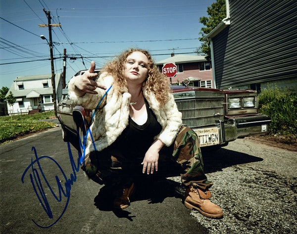 Danielle MacDonald Signed Autographed 8x10 Photo PATTI CAKE$ Actress COA