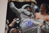 Sylvester Stallone & Talia Shire Signed Autograph 11x14 Photo ROCKY PSA/DNA COA