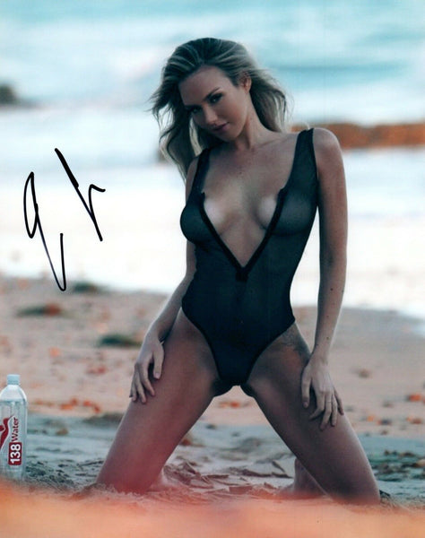 Jules Liesl Signed Autographed 8x10 Photo Hot Sexy Model COA