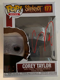 Corey Taylor Signed Autographed Funko Pop Figure Slipknot Beckett BAS COA